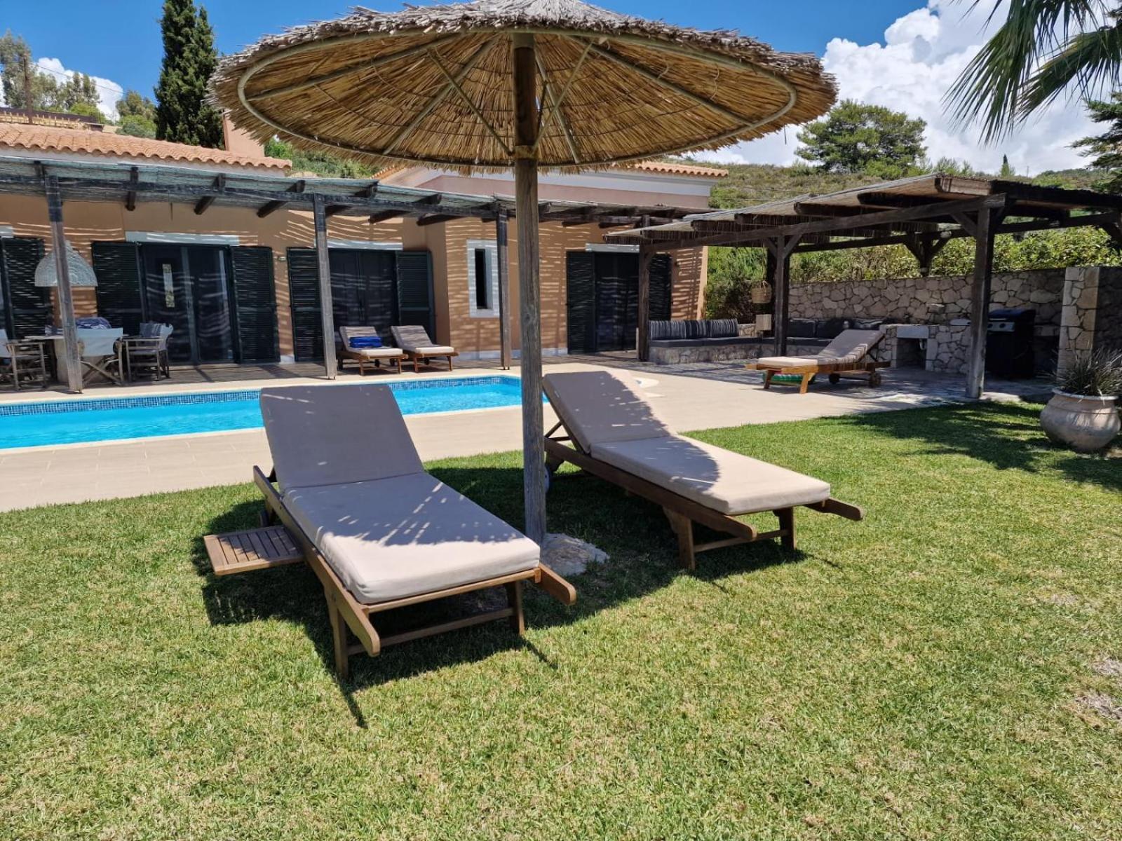 Sunny Villas Klismata Bagian luar foto