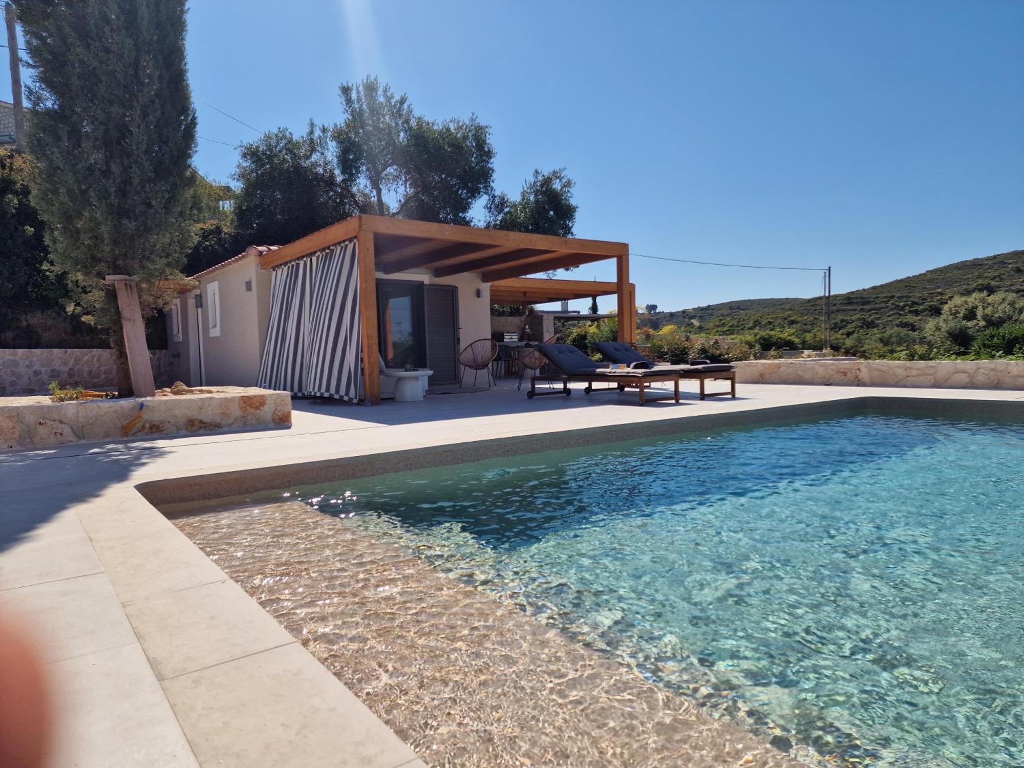 Sunny Villas Klismata Bagian luar foto