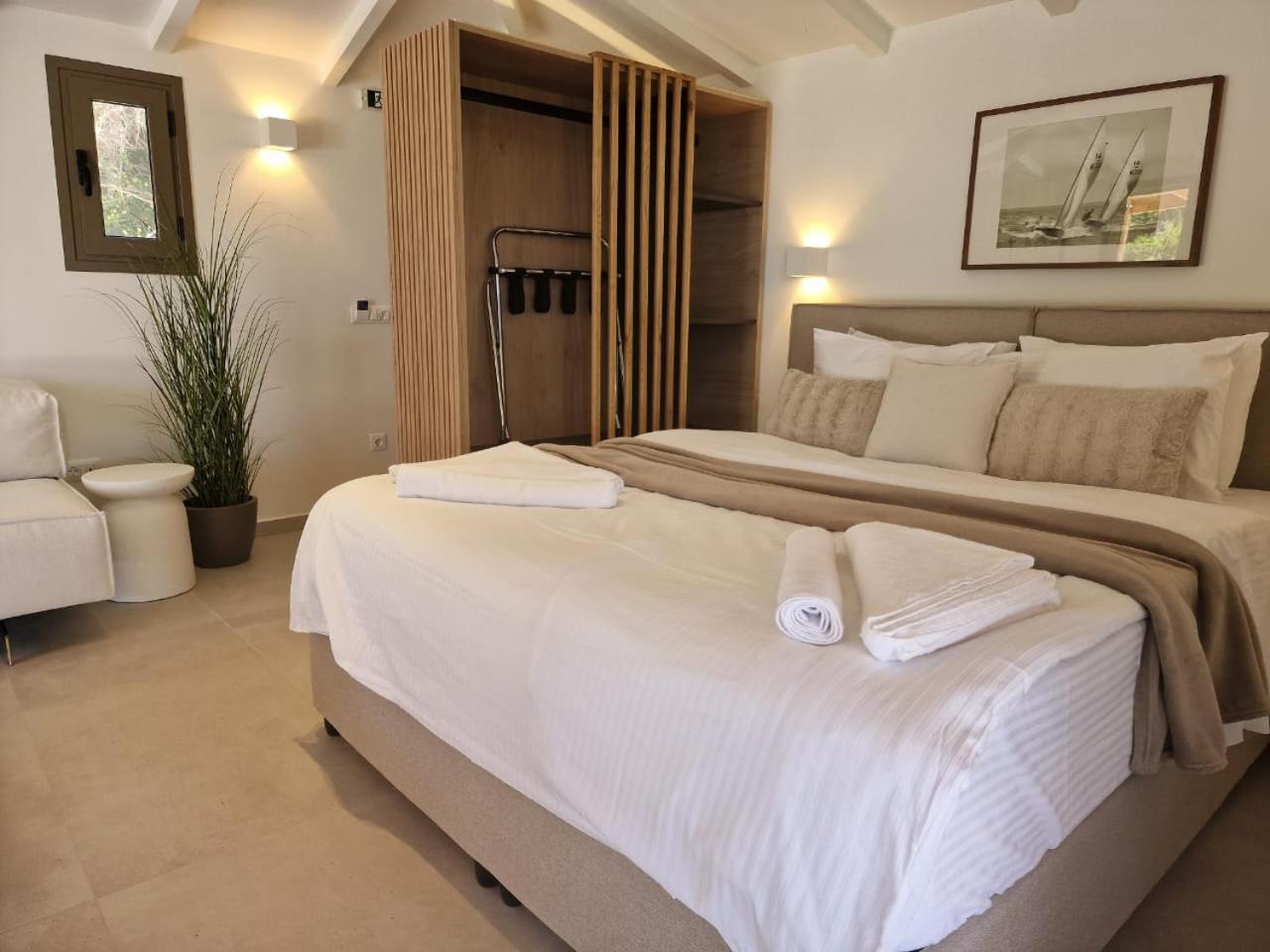 Sunny Villas Klismata Bagian luar foto