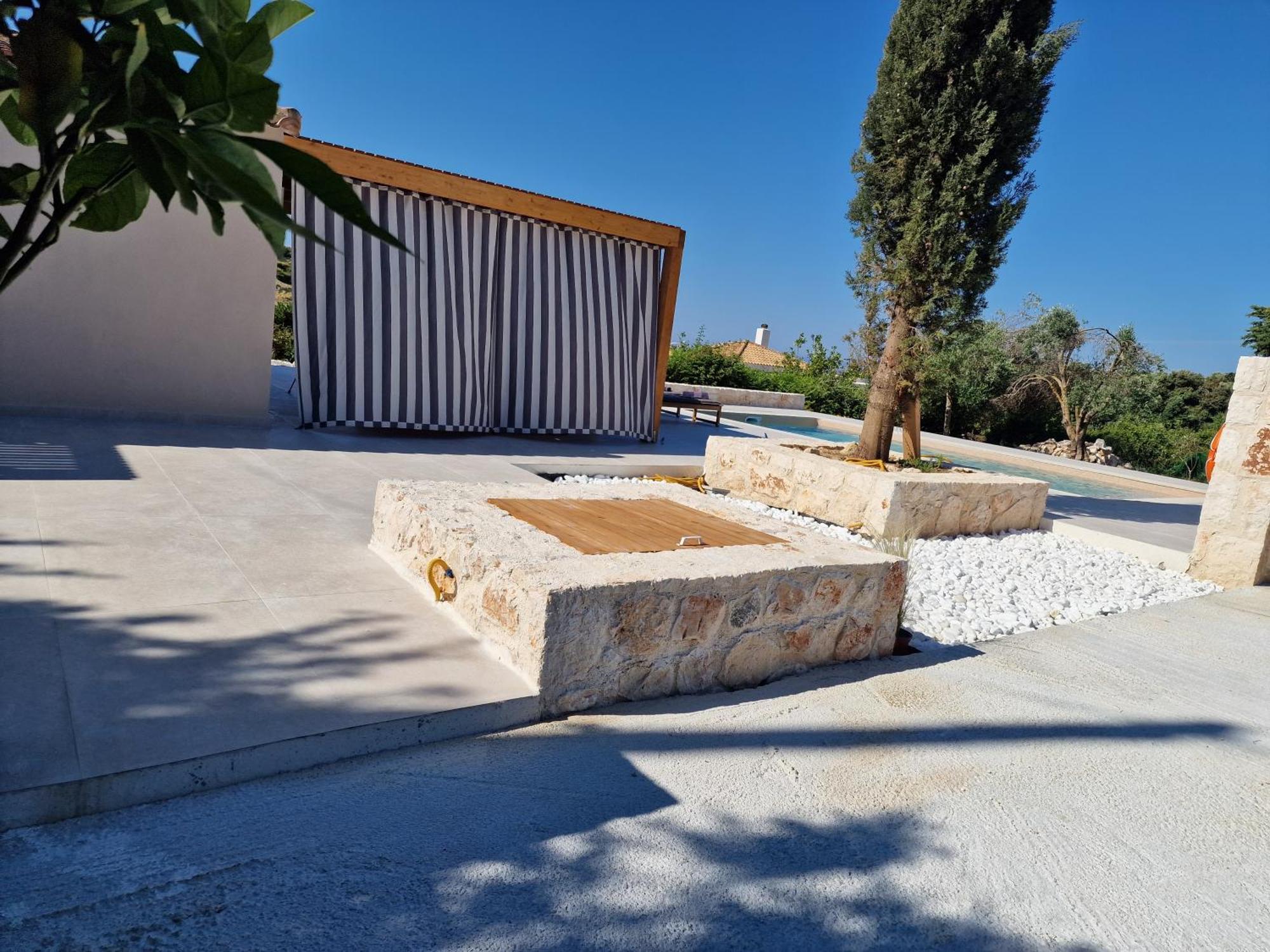 Sunny Villas Klismata Bagian luar foto